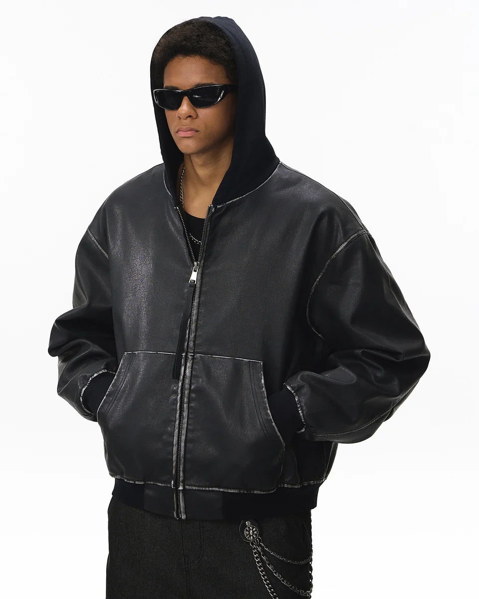 Faux Hood Bomber