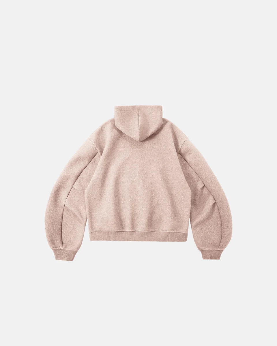 Contrastline Zip Hoodie